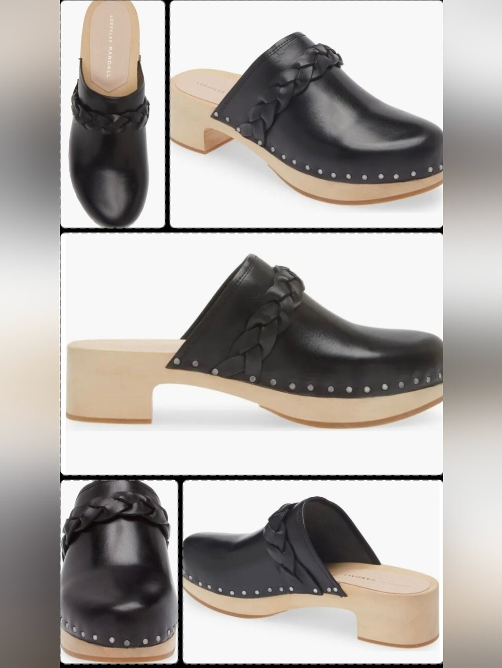 Loeffler RANDALL clogs Size 6.5M - Picture 14 of 14